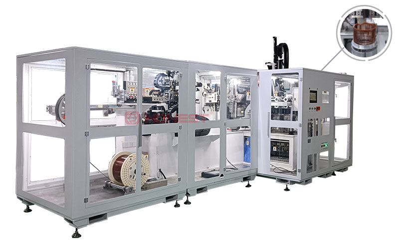 扁线电机制线成型机