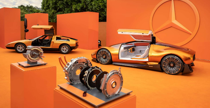 奔驰超跑轴向磁通电机