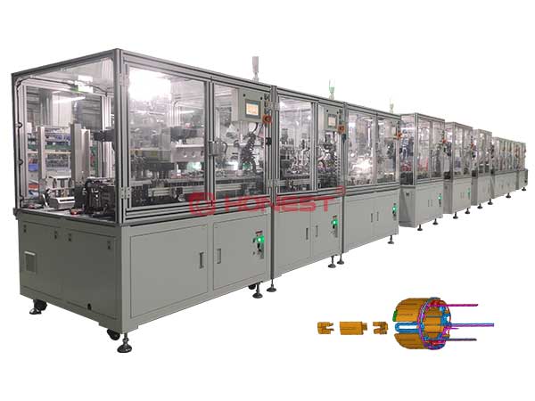 汽车电子机油泵定子自动生产线