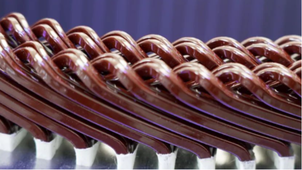 效率再突破！扁线电机定子自动化生产线新增高效工序