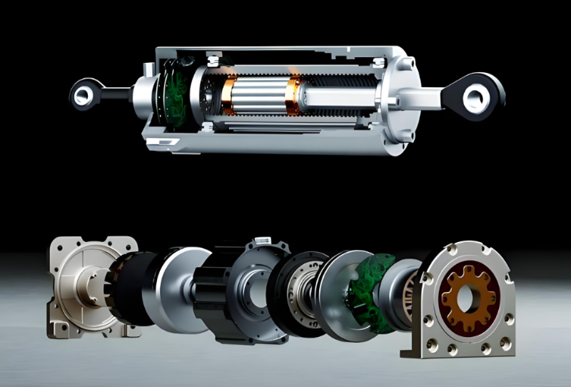 人形机器人关节线性执行器（网图+分解图）