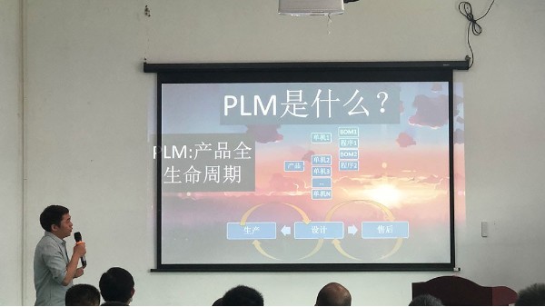 合利士PLM系统启动会，采用更完善的产品生命周期管理系统