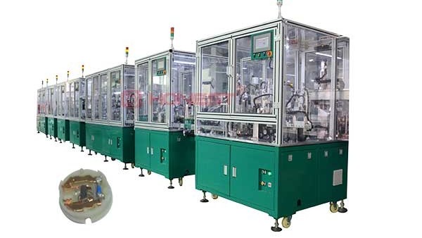 电机胶盖全自动化生产线出货