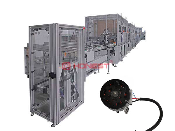 冷凝风扇电机装配生产线设备