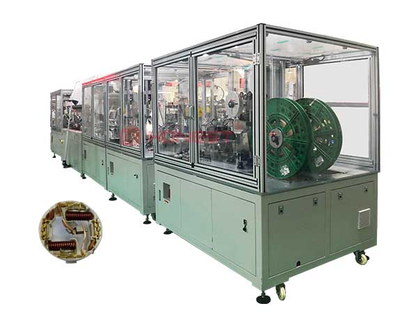 电机胶盖自动化装配线