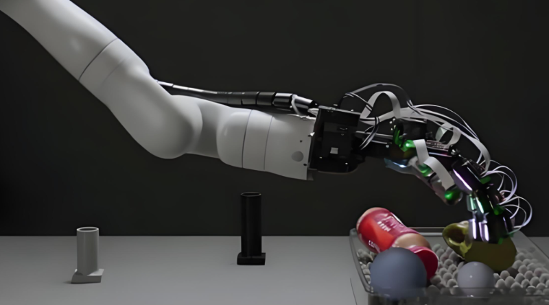 人形机器人抓取物品