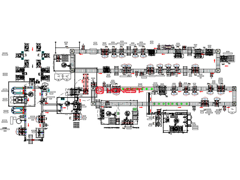 驱动电机生产线