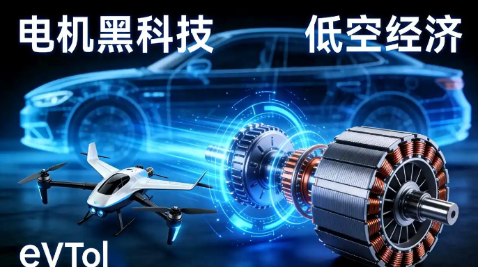 轴向磁通电机&低空经济-网图