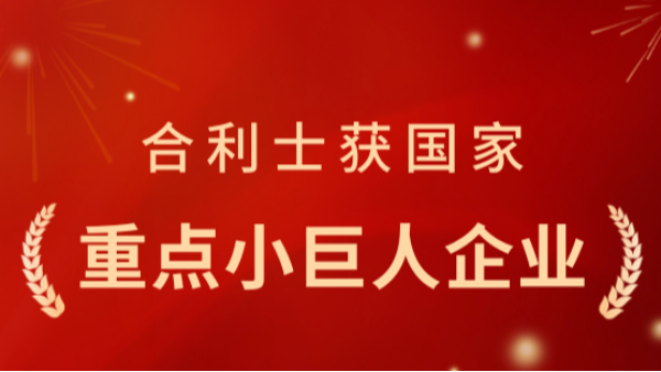 从小巨人到重点小巨人：合利士凭什么再获国家认可？