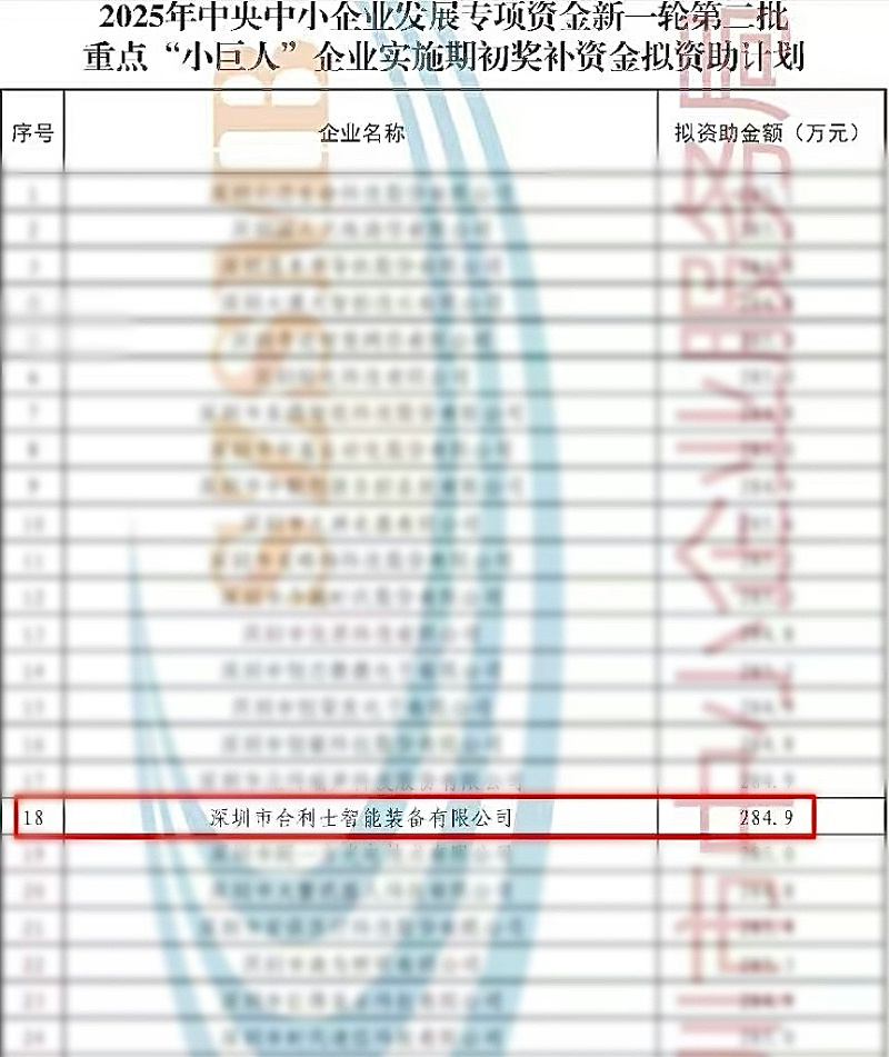 重点小巨人公示图