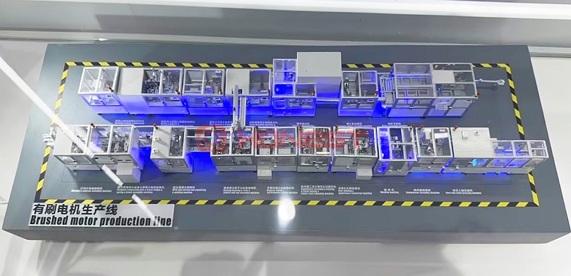 电机装配生产线沙盘