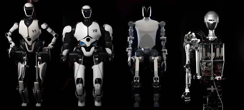 人形机器人种类-网图
