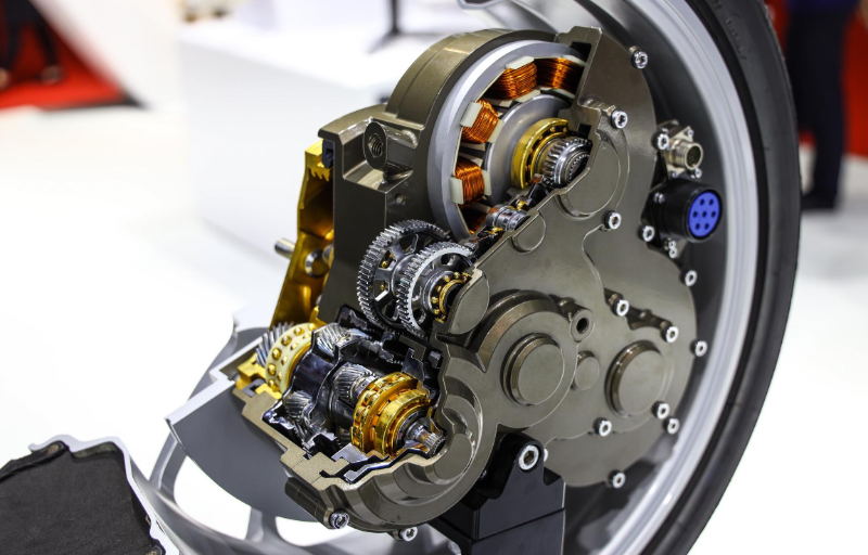 轮毂电机结构图（网图）