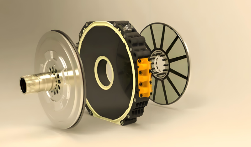 轴向磁通电机图