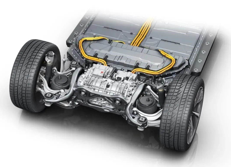 汽车发动机电机压装图1